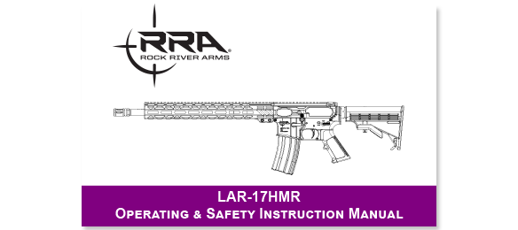 RRA LAR-17HMR Operating and Safety Manual