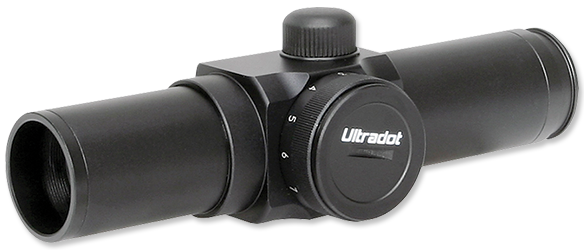 Ultradot Gen2 1 Inch 2 MOA Red Dot Sight, Matte Black, for Pistols