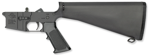 LAR-15LH LEF-T Complete Lower Half / Standard Trigger / A2 Buttstock