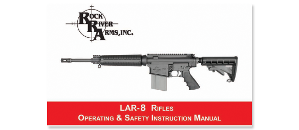 RRA LAR-8 Operating and Safety Manual