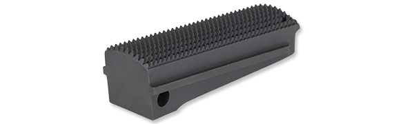 Flat mainspring housing, 17.5 LPI
