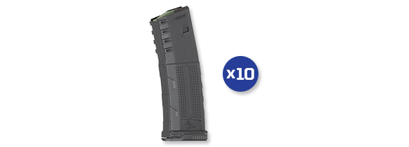 RRA 30 Round Polymer Magazine, Black, Windowless, .223/5.56mm - 10 PACK