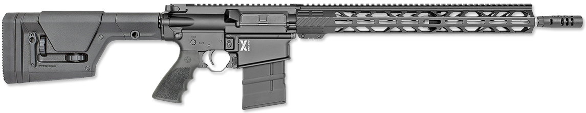 LAR-8 X-1 Rifle, Black with Magpul GEN3 Precision Stock