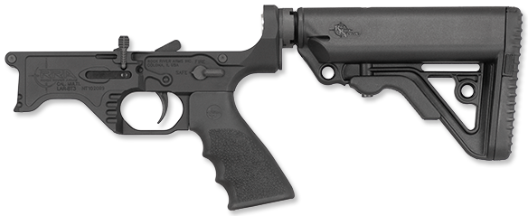 LAR-BT3 Complete Lower Half / Two-Stage Trigger / 6-Position Operator CAR Stock