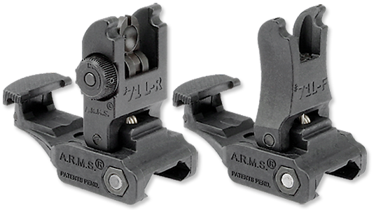 A.R.M.S. #71 Flip Sight Set (F&R)