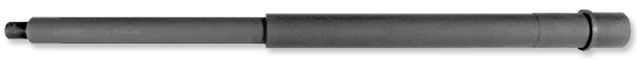 6.8 SPC 16 Inch Mid-Length Chrome Moly Barrel with Extension and Pin
