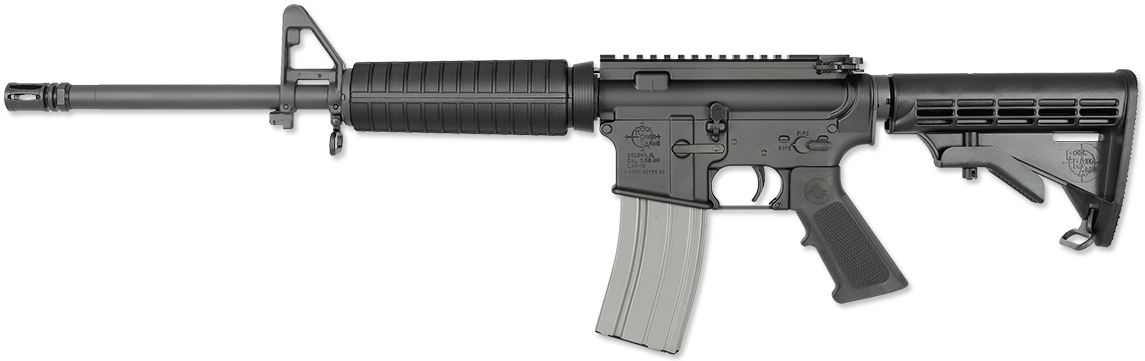 LAR-15M CAR A4, with A2 Front Sight Base