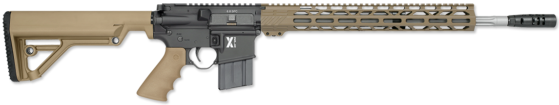 LAR-15M 6.8 X-1 Rifle, Tan with Operator A2 Stock