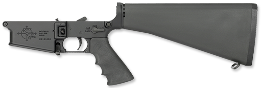 LAR-8 Complete Lower Half / Two Stage Trigger / A2 Buttstock