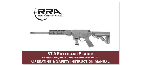 RRA LAR-BT9 Operating and Safety Manual