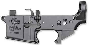 LAR-9m 9mm Forged Lower Receiver Assembly