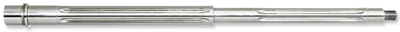 18 Inch Mid-Length Fluted Stainless Steel Barrel with Extension and Pin