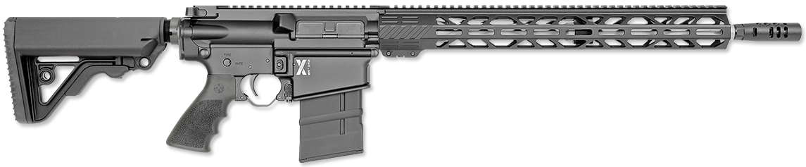 LAR-8 X-1 Rifle, Black with Operator CAR Stock